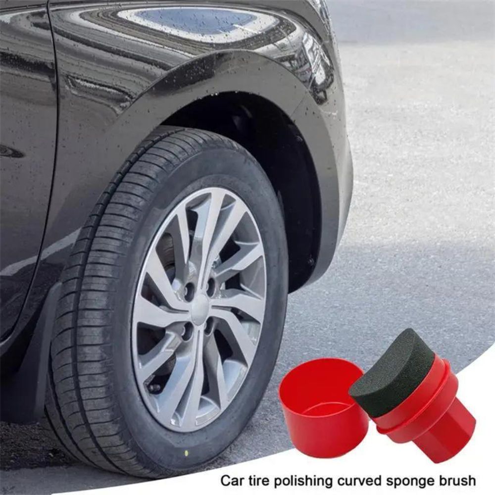 Curved Tire Polishing Sponge w - đánh giá và giá Wax Applicator Pad